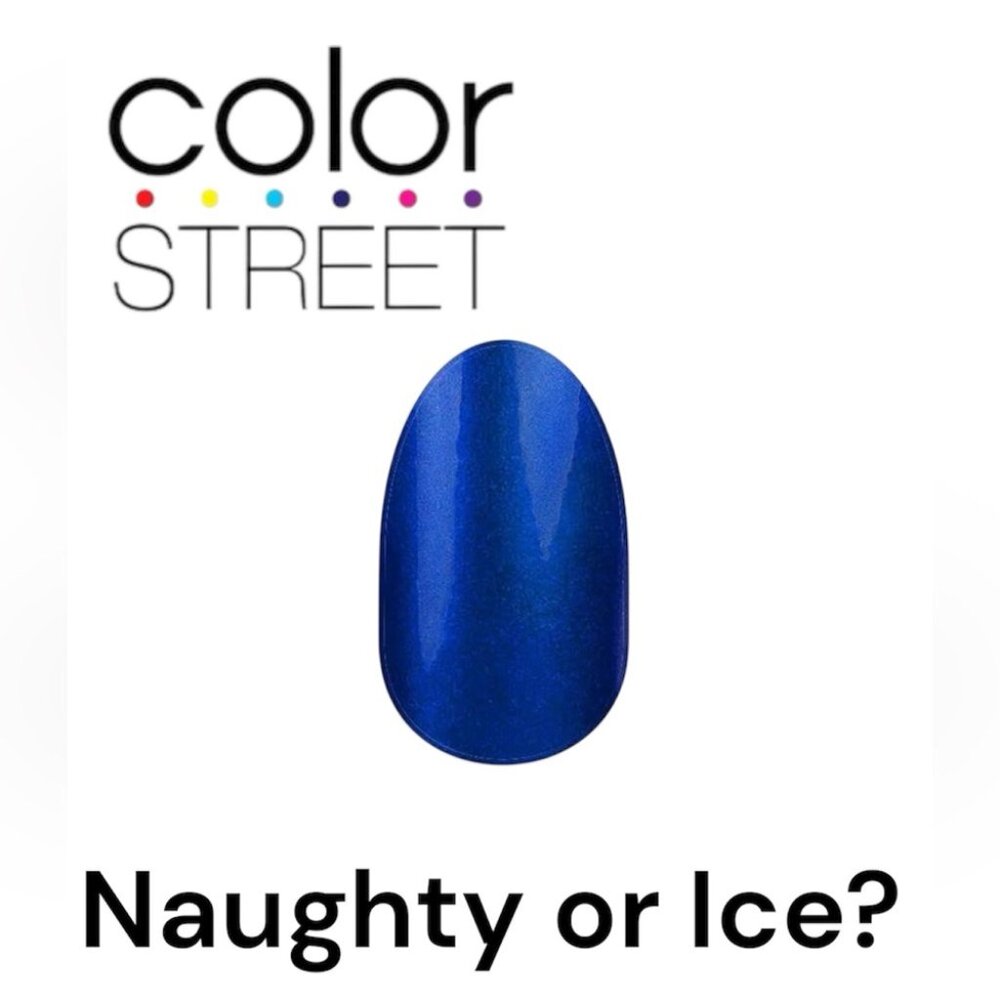 3 FOR $35: COLOR STREET Nail Strips - Naughty or Ice